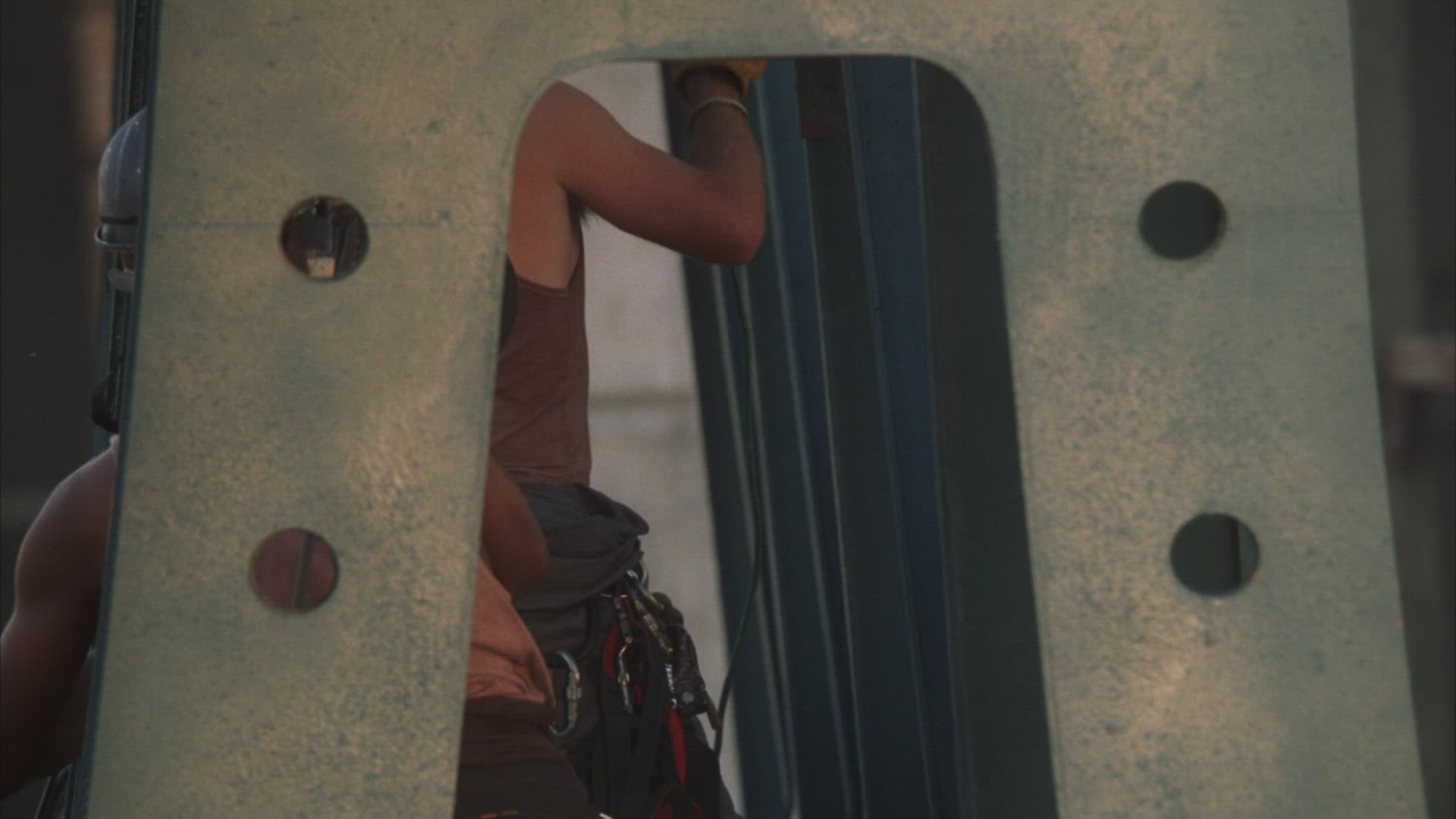 516455827 / Building Site / Construction Worker / South Africa / Staging