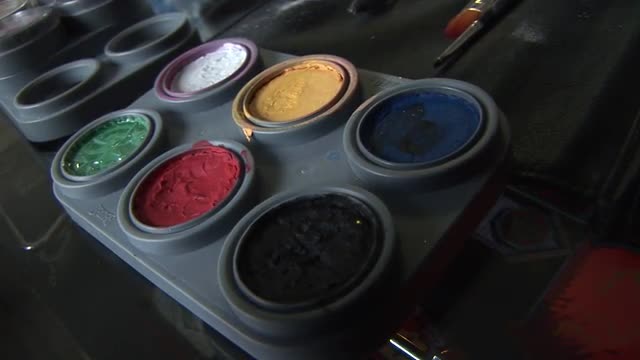 909840384 / Model / Make up / Munich / Germany