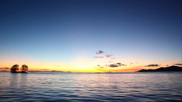 4K Timelapse Seychelles Sunset II
