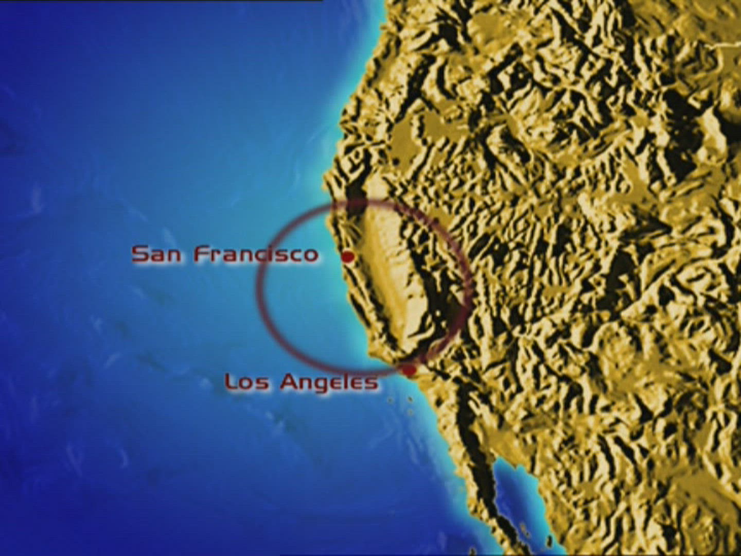706476948 / Earthquake / USA / Computer Animation