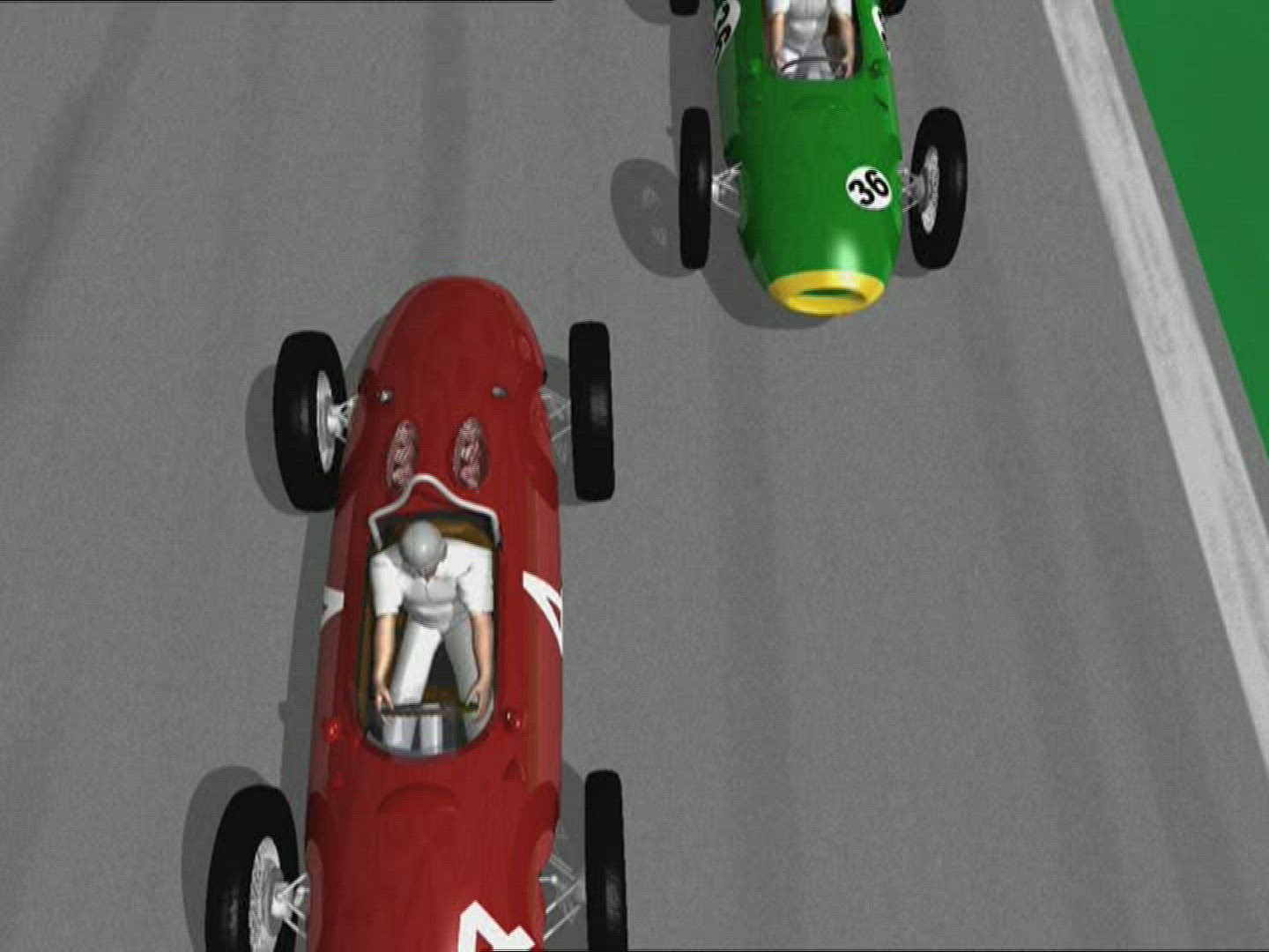 191924424 / Car Racing / Accident / Computer Animation