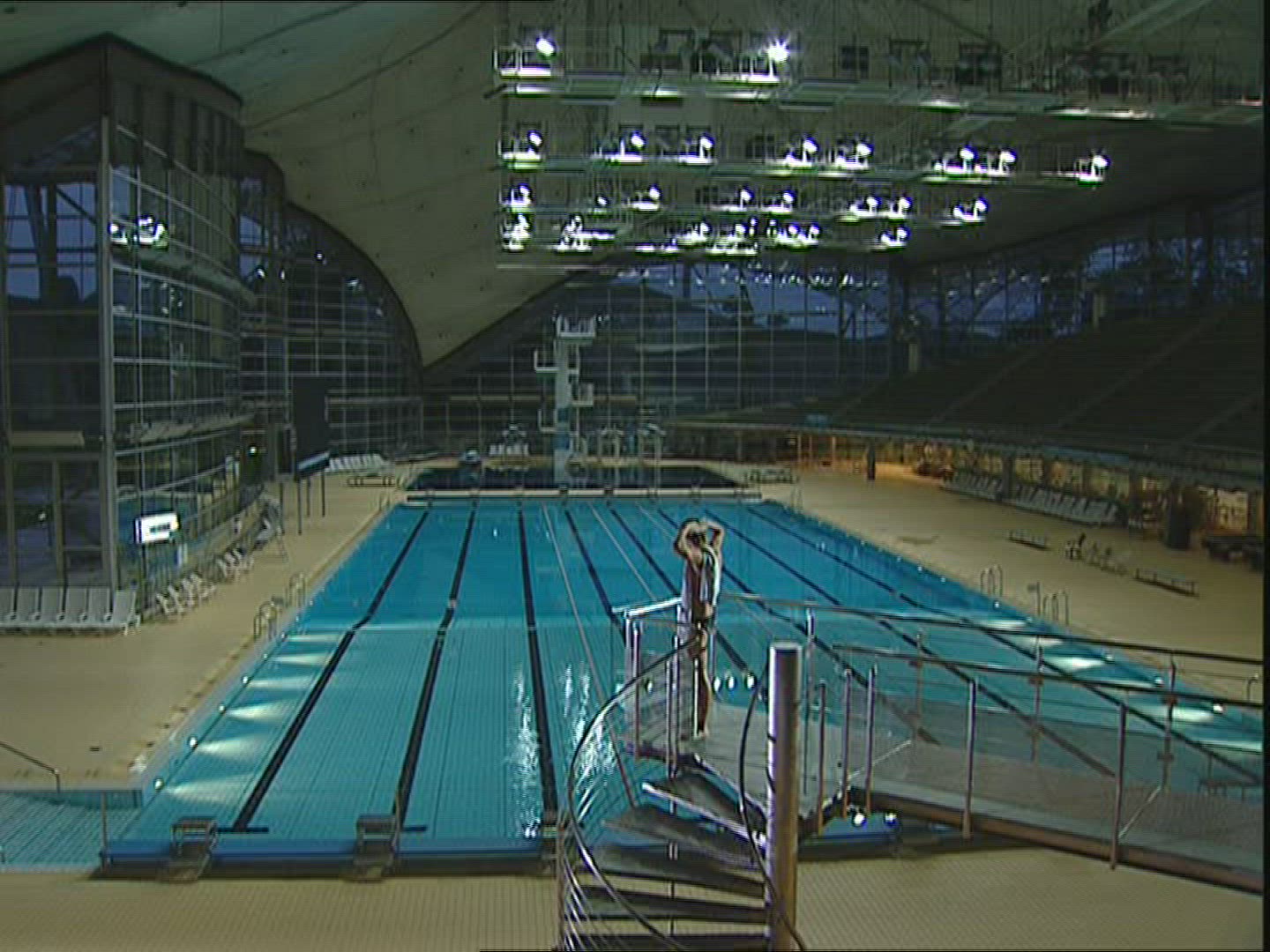 825834699 / Public Swimming Pool / Olympia Natatorium / Munich / Germany