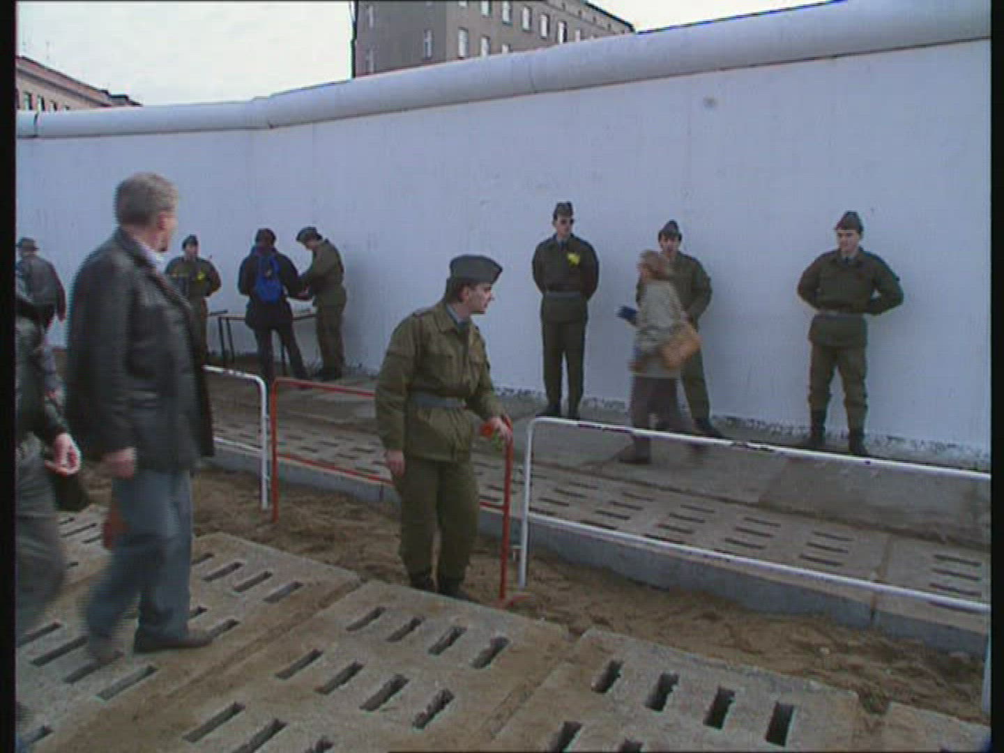 621397426 / Fall of the Berlin Wall / Border Crossing / Day / Germany / 1989