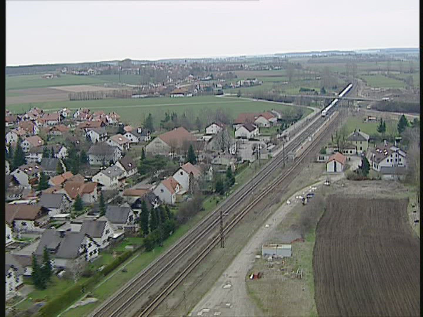 194762224 / Rail / Aerial / Bavaria / Germany