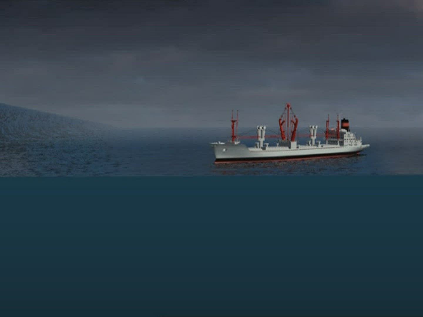533461146 / Ship / Buoy / Wave / Computer Animation