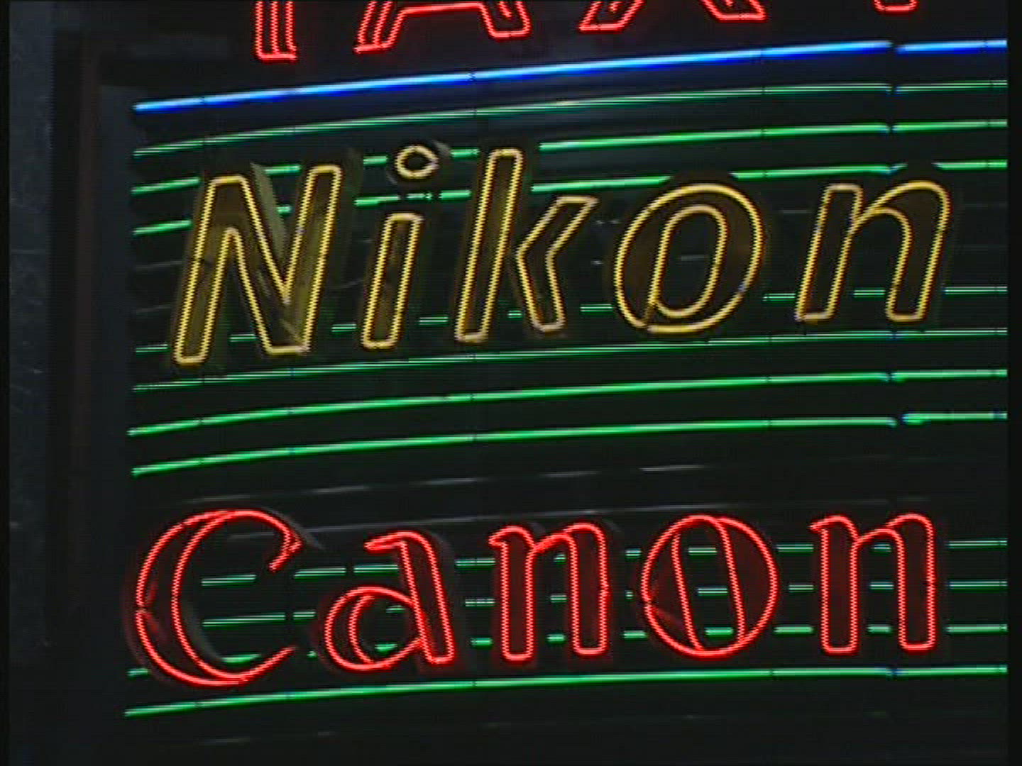 535002472 / Illuminated Advertising / Night / Hong Kong / China