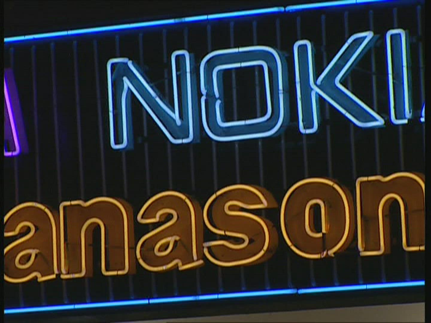 698297634 / Illuminated Advertising / Night / Hong Kong / China
