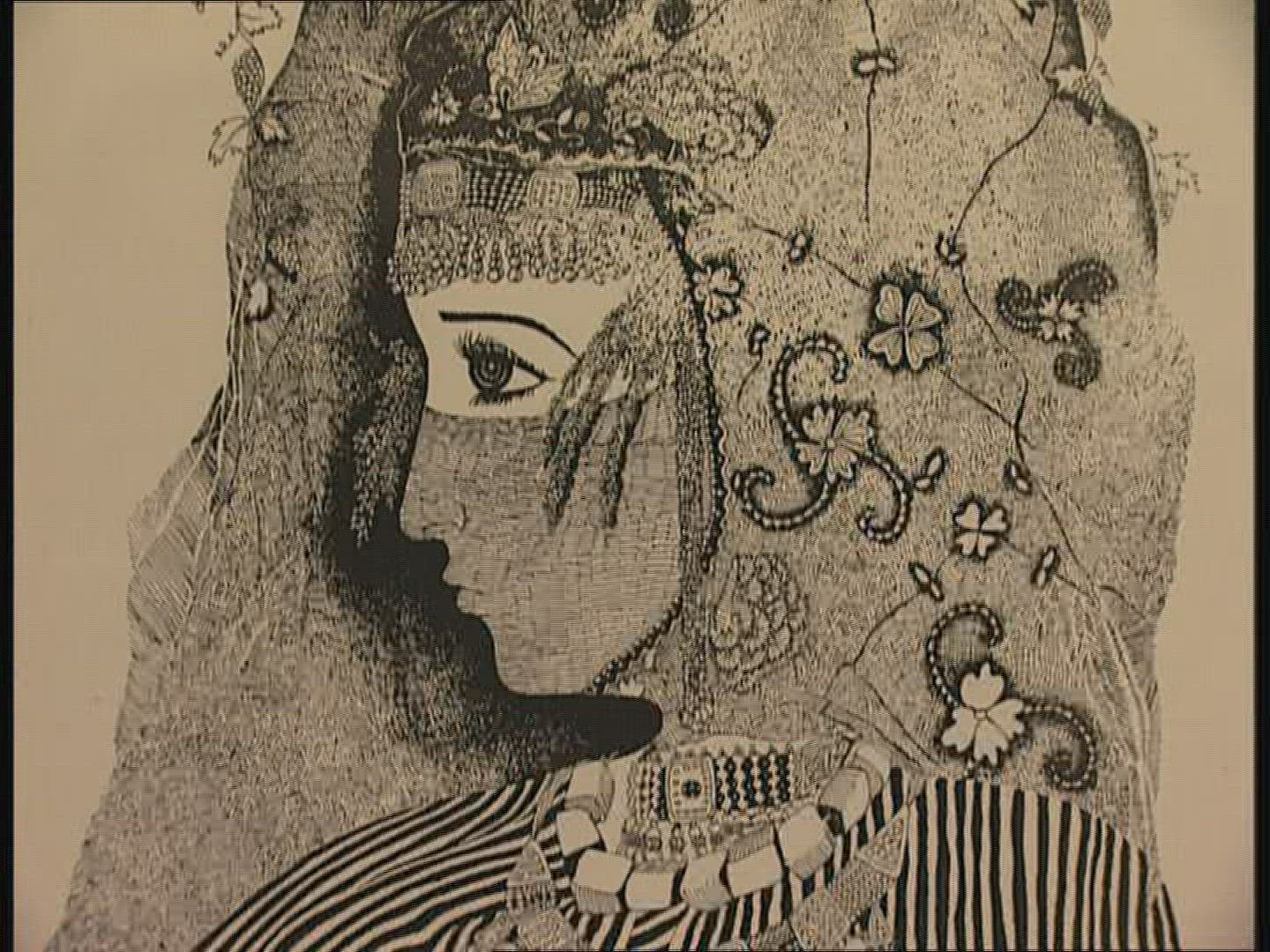 387851610 / Drawing / Queen of Saba / Bilquis / Yemen