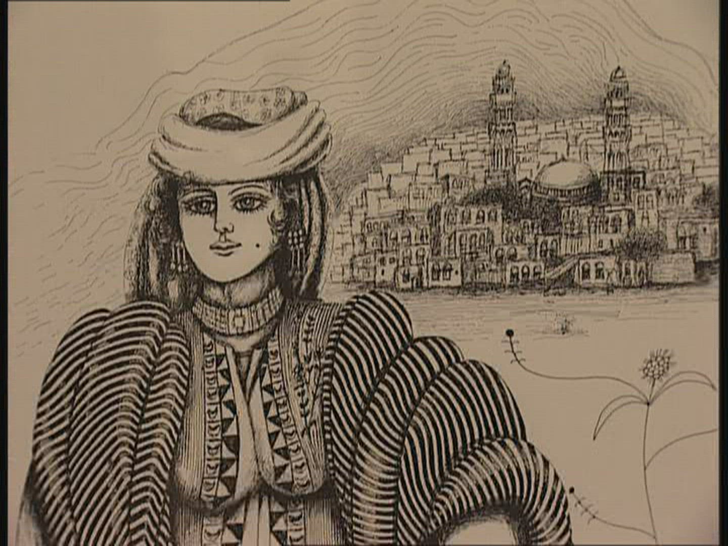 794993058 / Drawing / Queen of Saba / Bilquis / Yemen