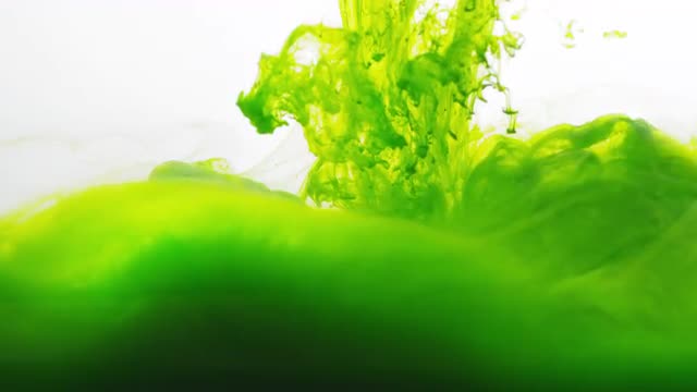 2-Green Ink Drops 2 of 3 