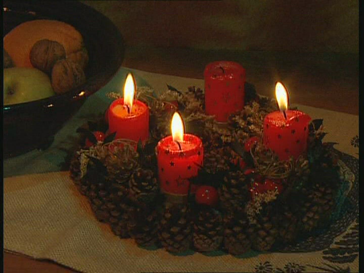 438194159 / Advent's Wreath / Christmas Decoration