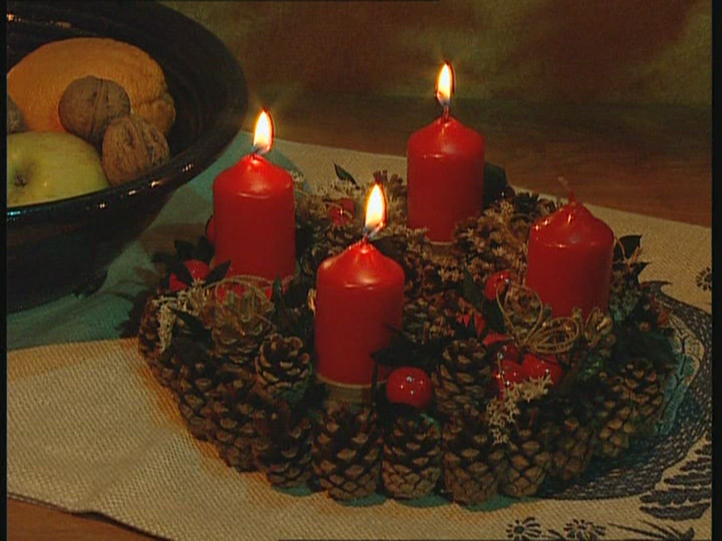 621261079 / Advent's Wreath / Christmas Decoration