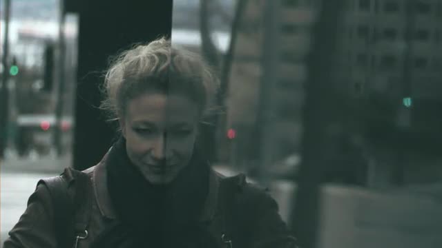 Woman Face Reflection