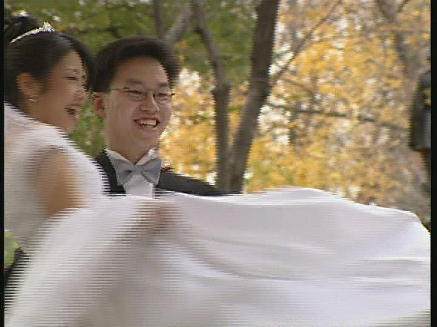 625811762 / Bridal Couple / Central Park / New York City / USA