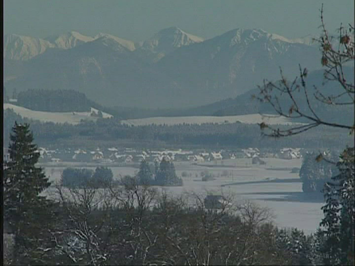863621652 / Snowscape / Alpine Foreland / Germany
