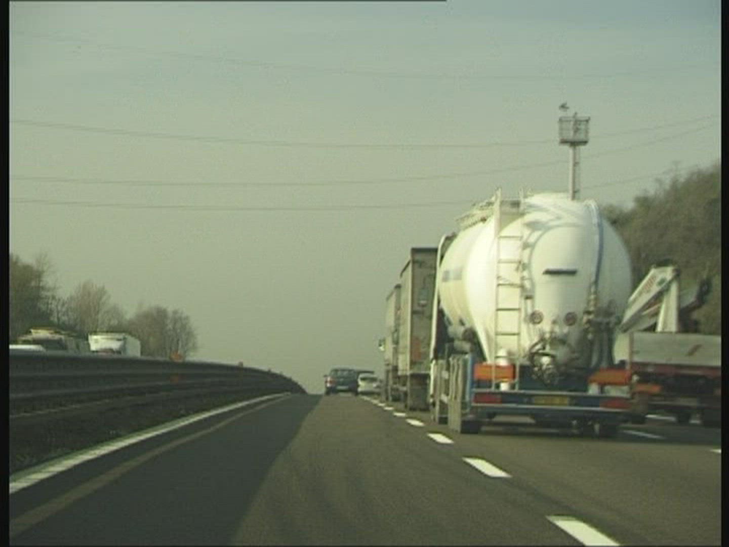 129031349 / Car Ride / Motorway / Mid Europe