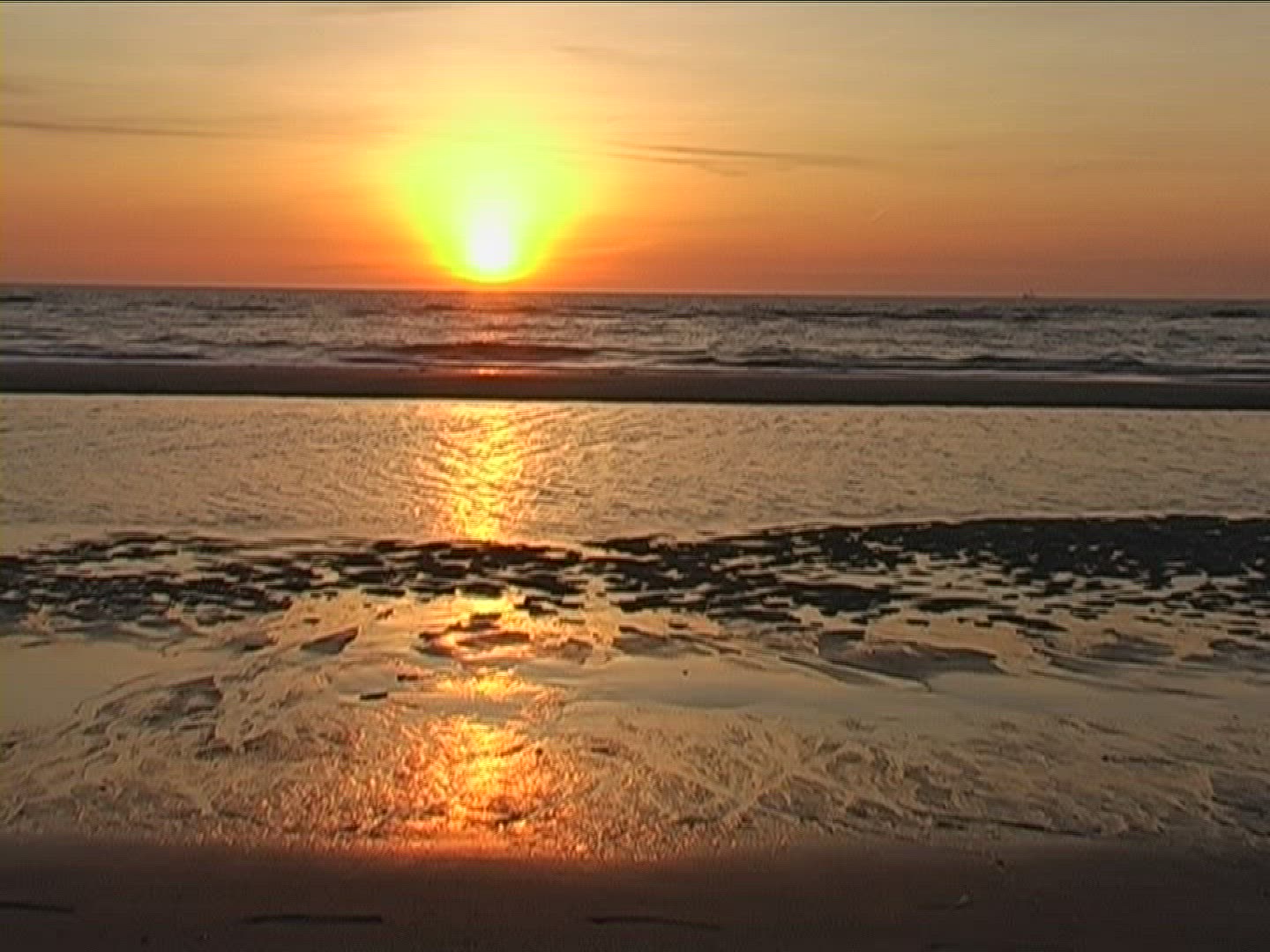654207355 / North Sea / Sunset / Sylt / Germany