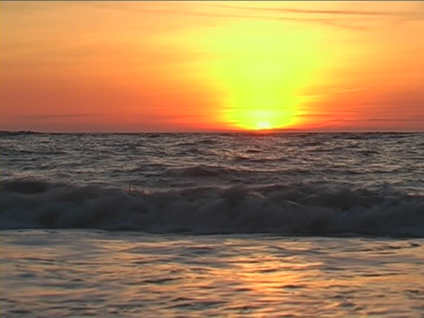 900462983 / North Sea / Sunset / Sylt / Germany
