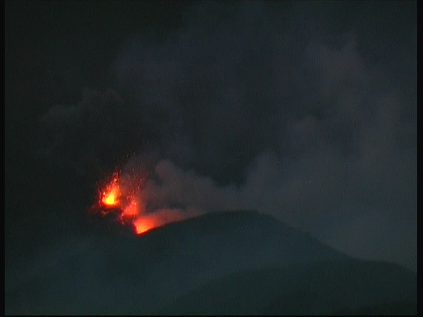 415698888 / Etna / Lava / Night / Sicily / Italy