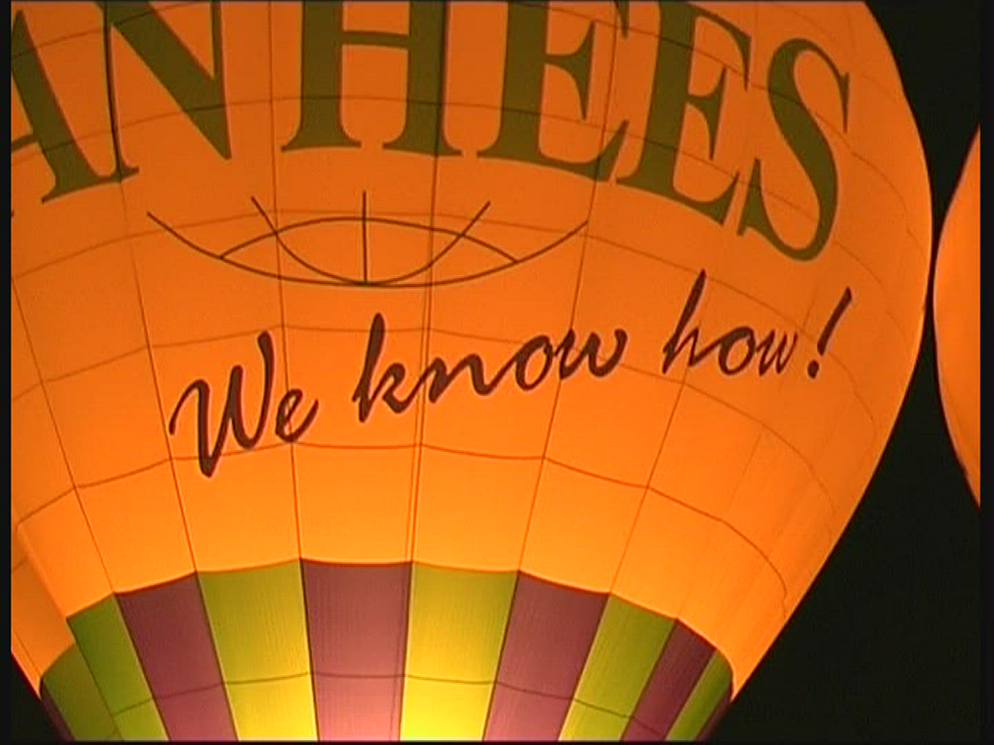 351891155 / Hot Air Balloon / Night / Bad Homburg / Germany