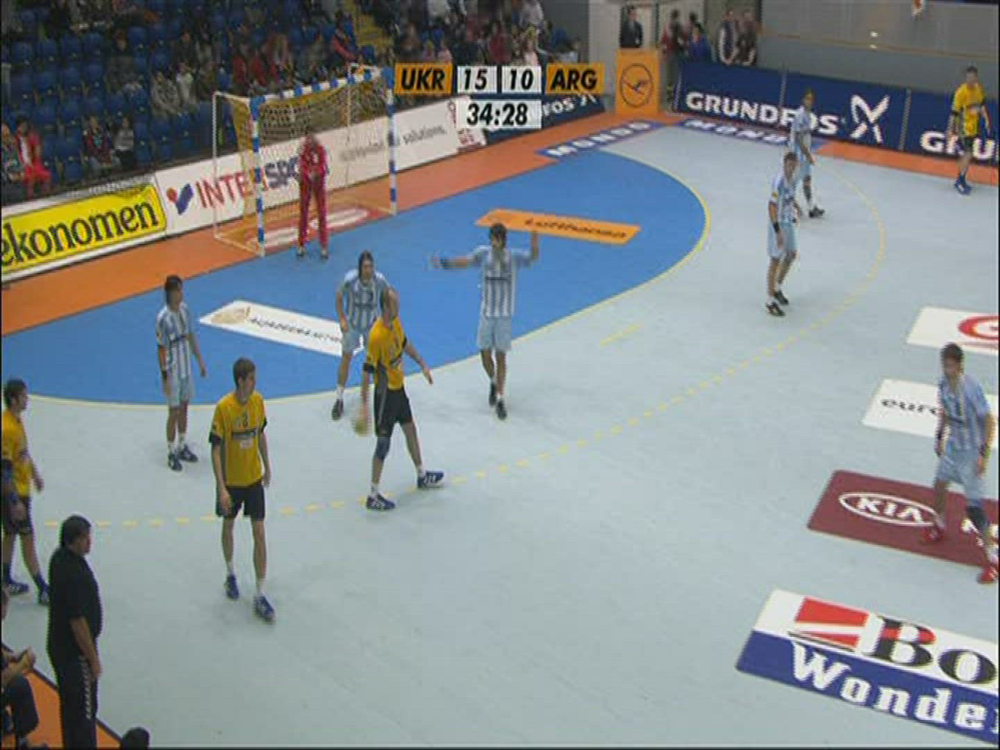 406179849 / 2007 World Men's Handball Championship / Ukraine-Argentina / Germany