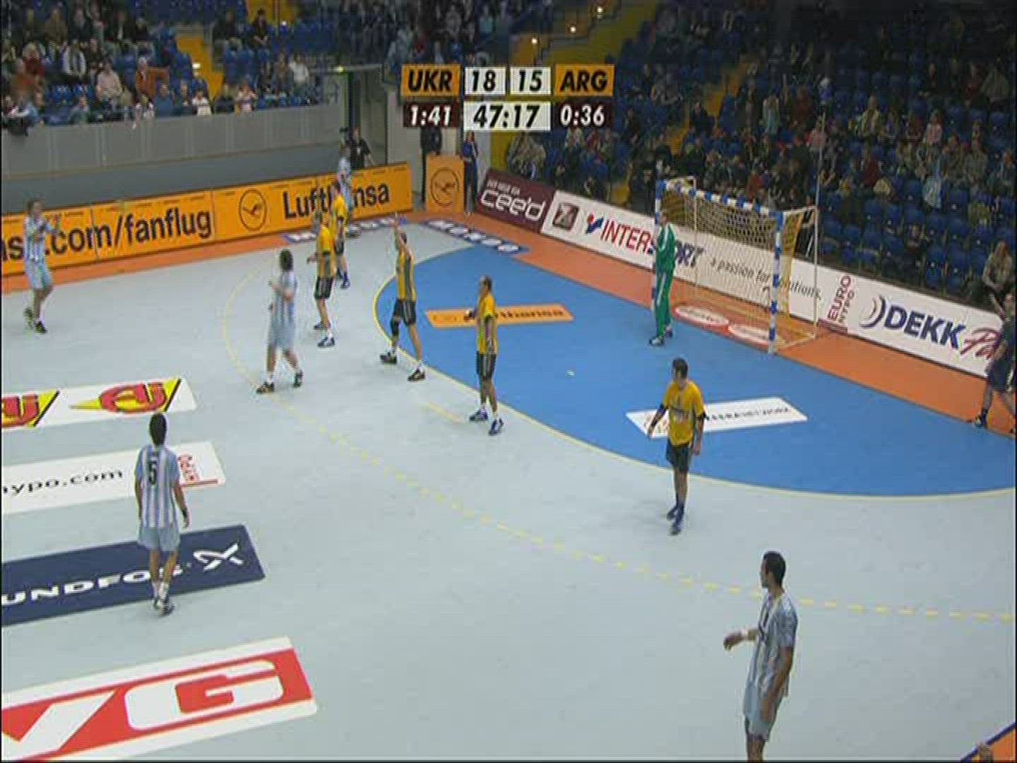 597192567 / 2007 World Men's Handball Championship / Ukraine-Argentina / Germany