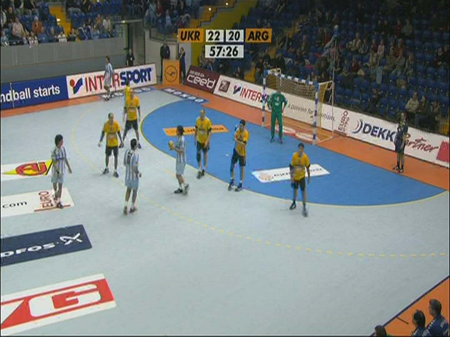 393130421 / 2007 World Men's Handball Championship / Ukraine-Argentina / Germany
