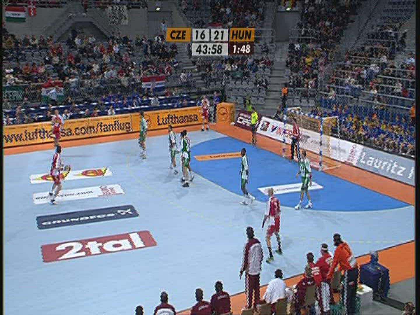 943532621 / 2007 World Men's Handball Championship / Czech Republic-Hungary / Germany