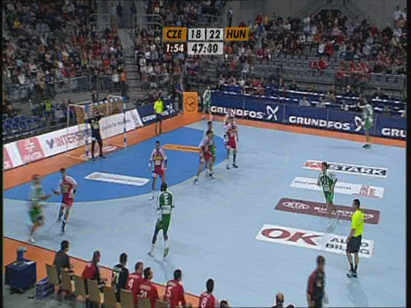 924800527 / 2007 World Men's Handball Championship / Czech Republic-Hungary / Germany