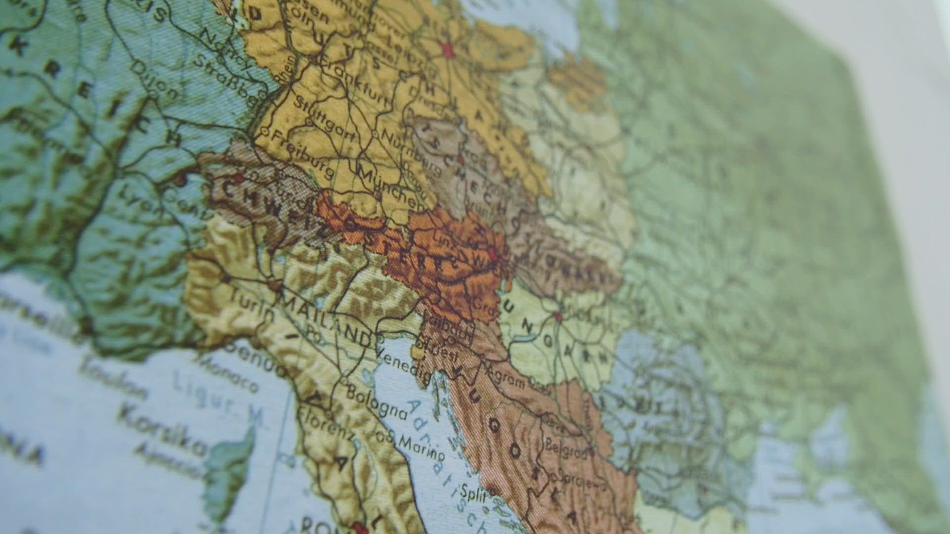 167034143 / 3rd Reich / Map / Learning