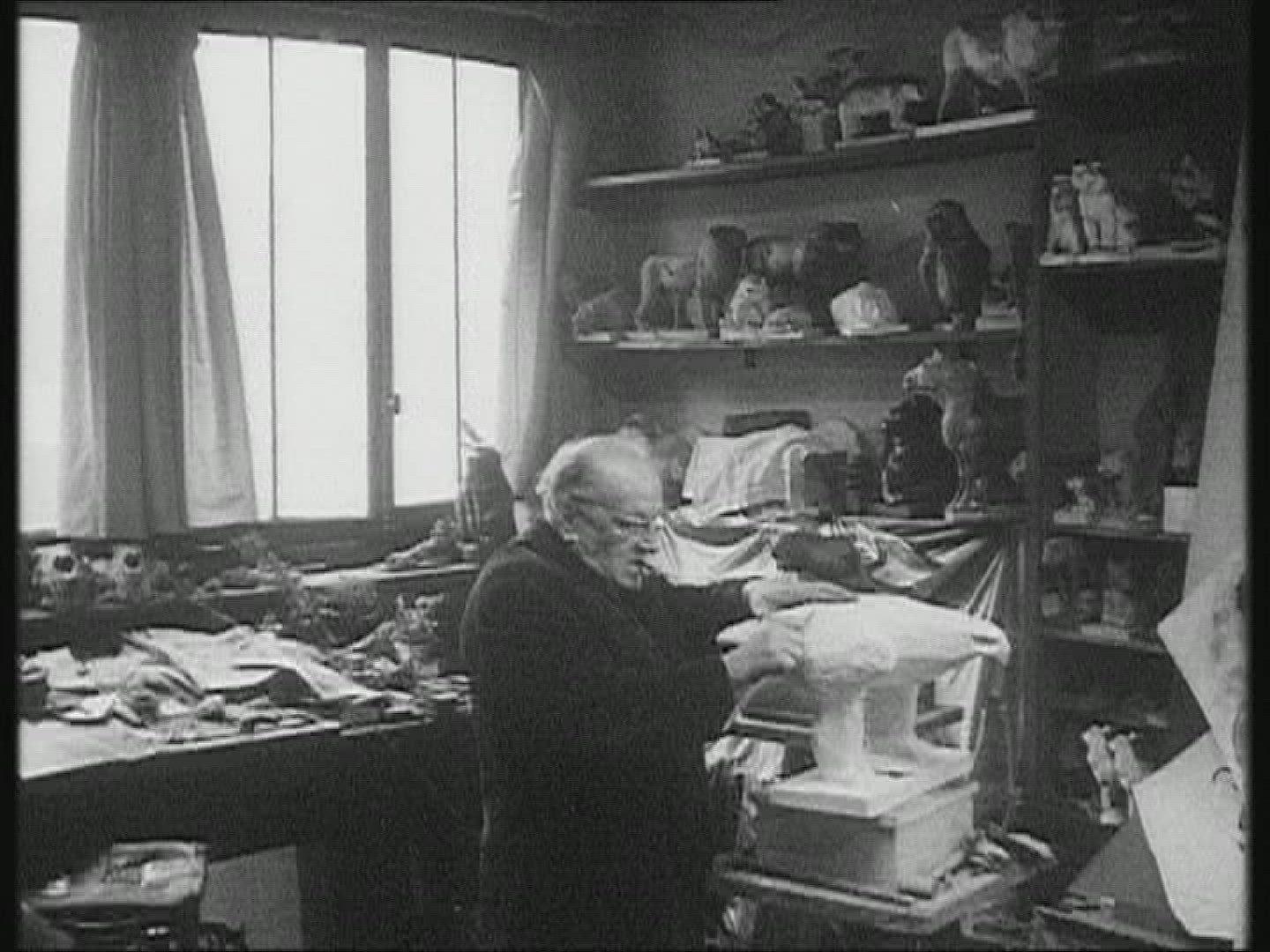 854030944 / Painter / Montmartre / Paris / France / 1955