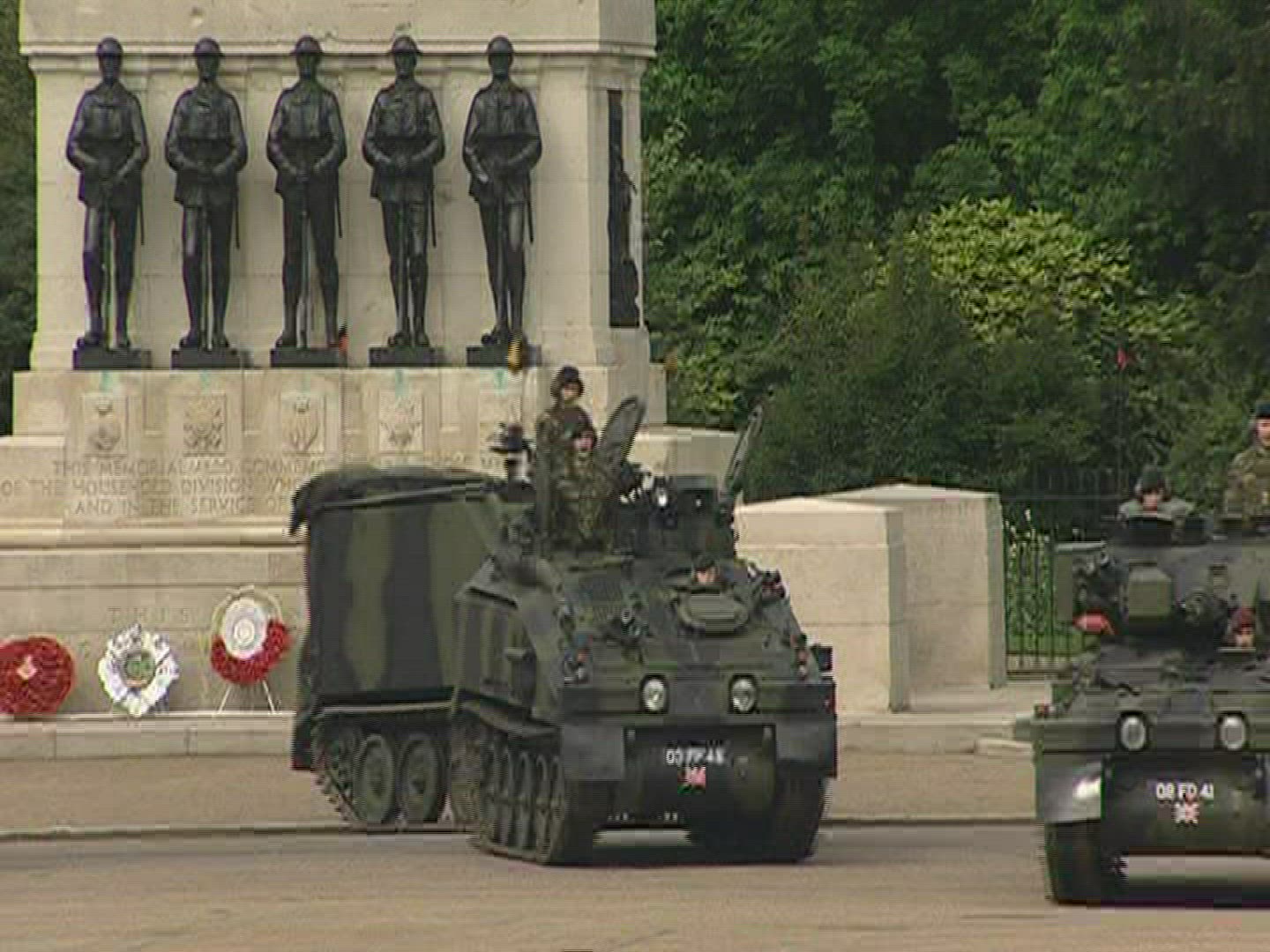 166034489 / Parade / Tank / London / England