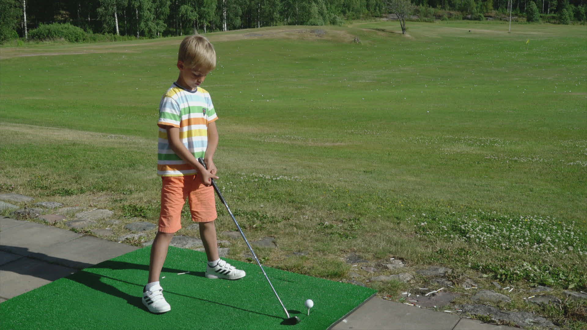 733009797 / Child / Golf / Golf Course