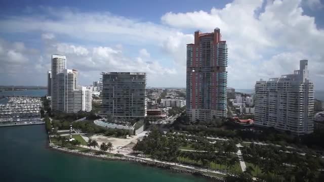 South of Fifth Condos Aerial Reveal - Beauty Shot