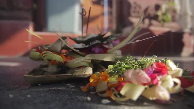 Balinese Offerings to the Gods