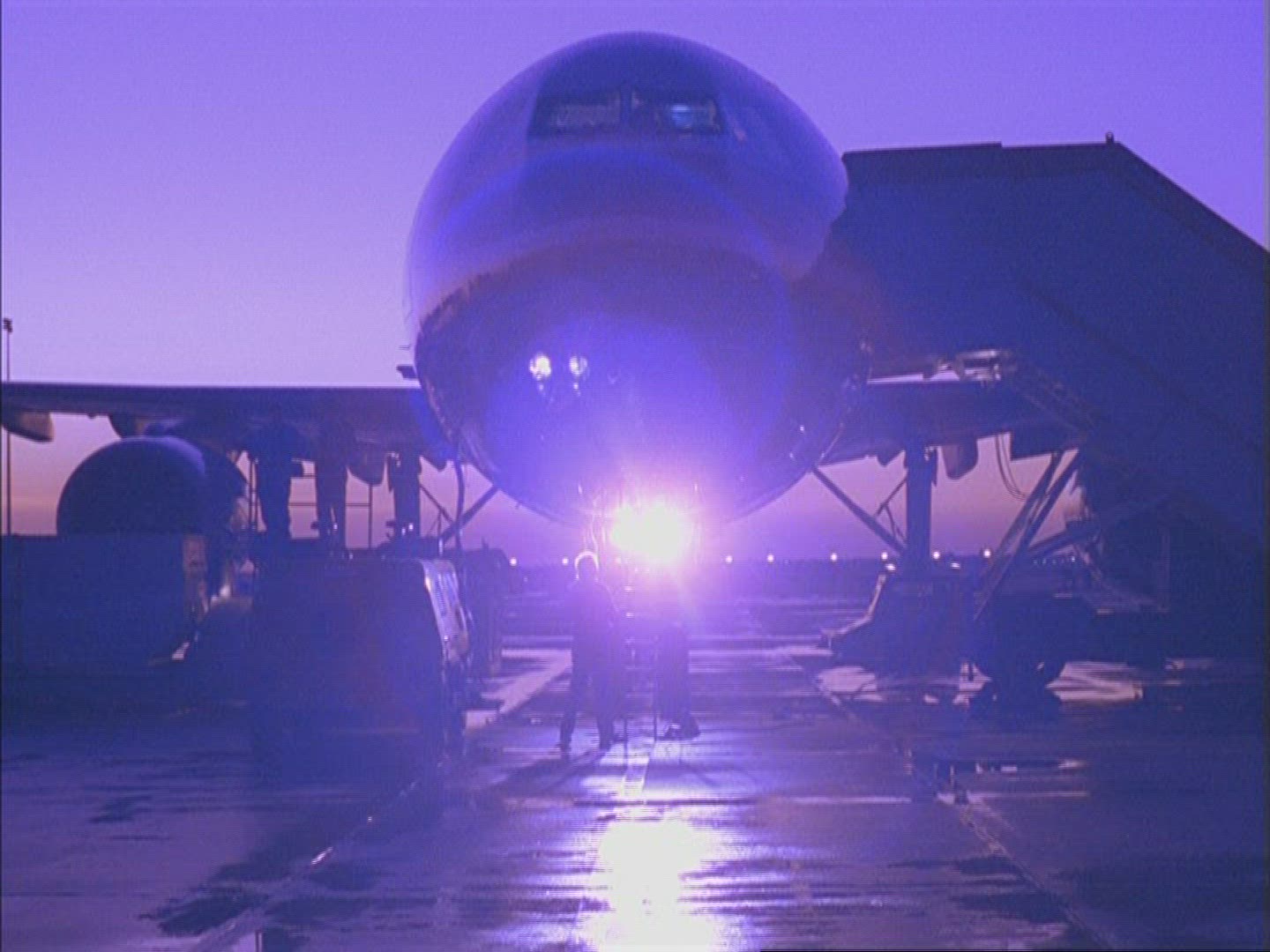 242170111 / Aeroplane / Twilight / Taxiway