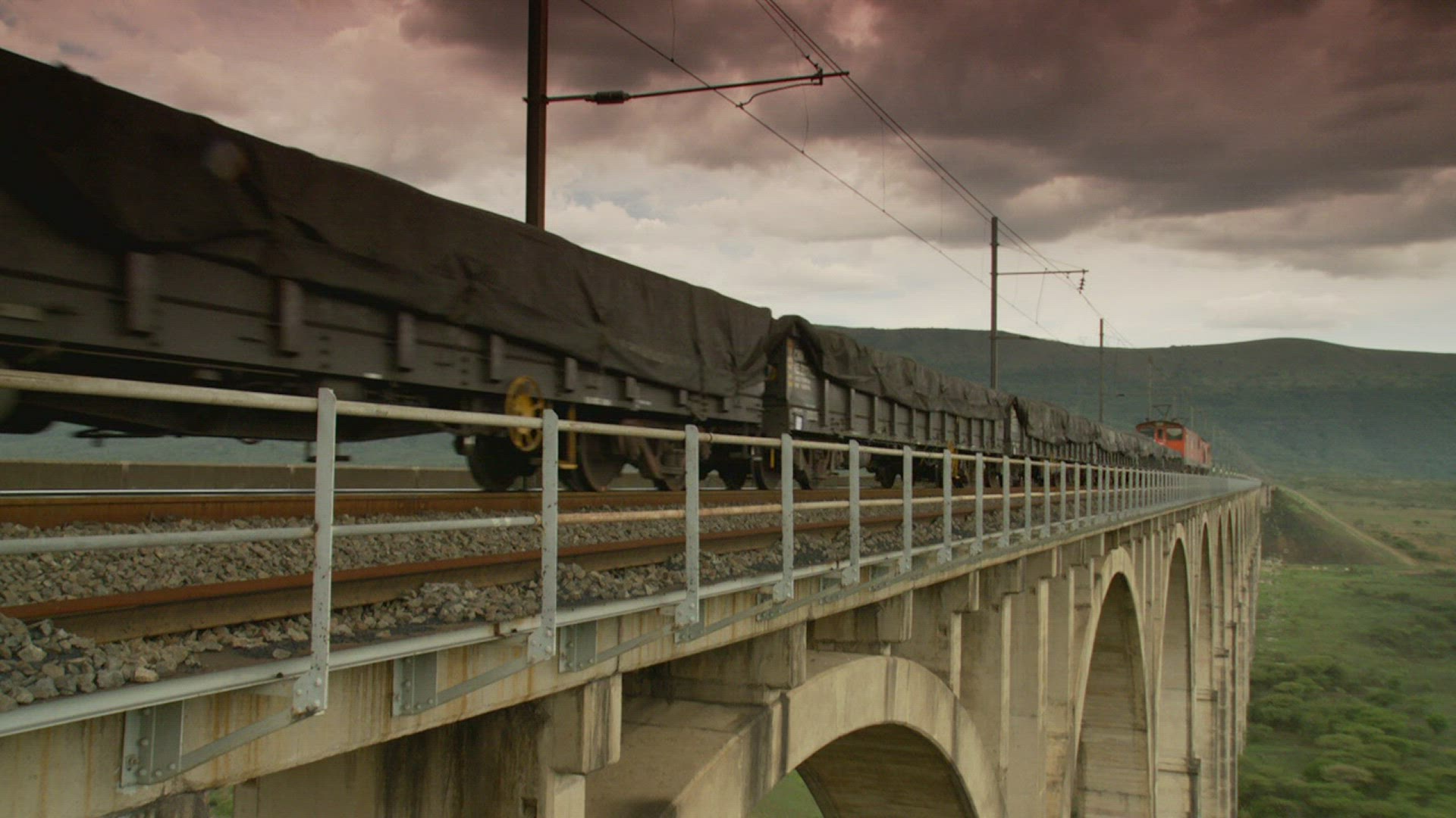 219557180 / Railway Track / Train / South Africa