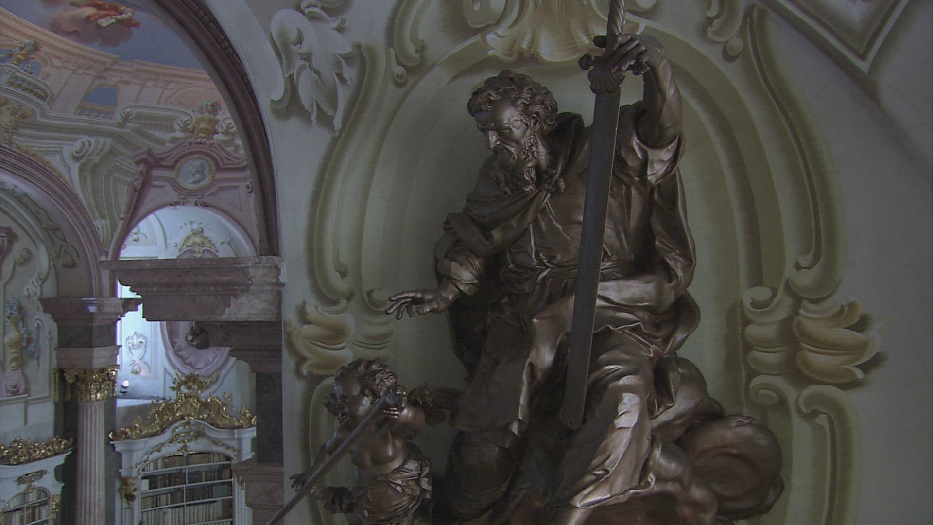 768315562 / Sculpture / Monastic Library / Admont Abbey / Austria