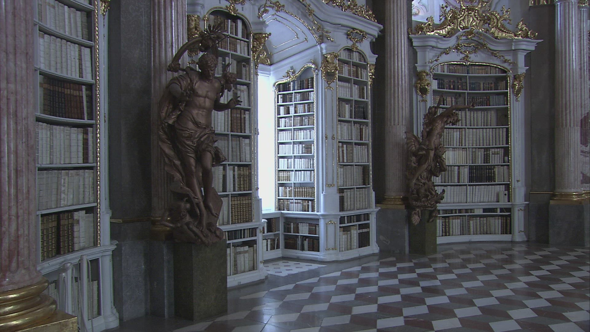 823241028 / Sculpture / Monastic Library / Admont Abbey / Austria