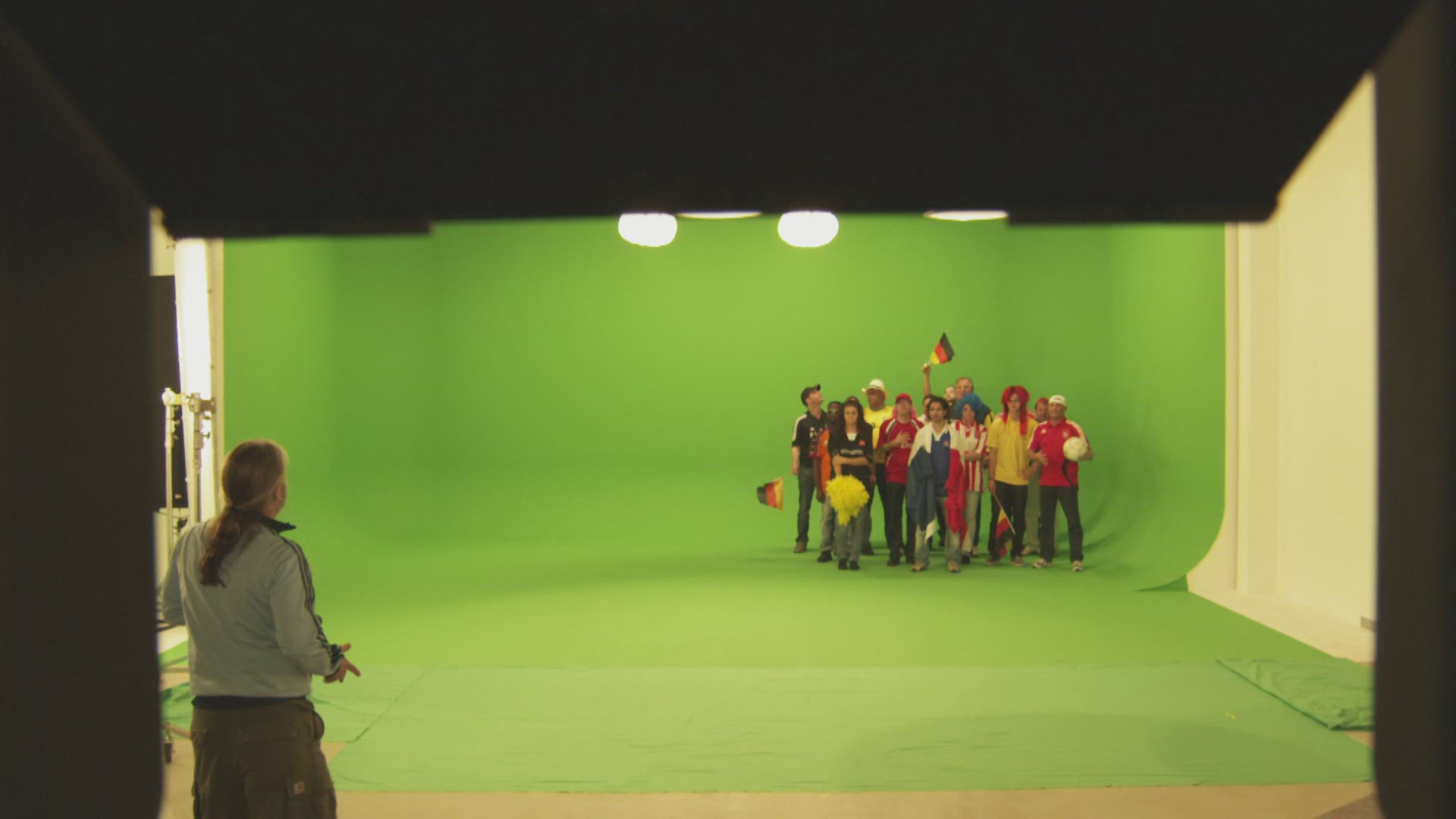 990390312 / Group of People / Football Fan / Compositing