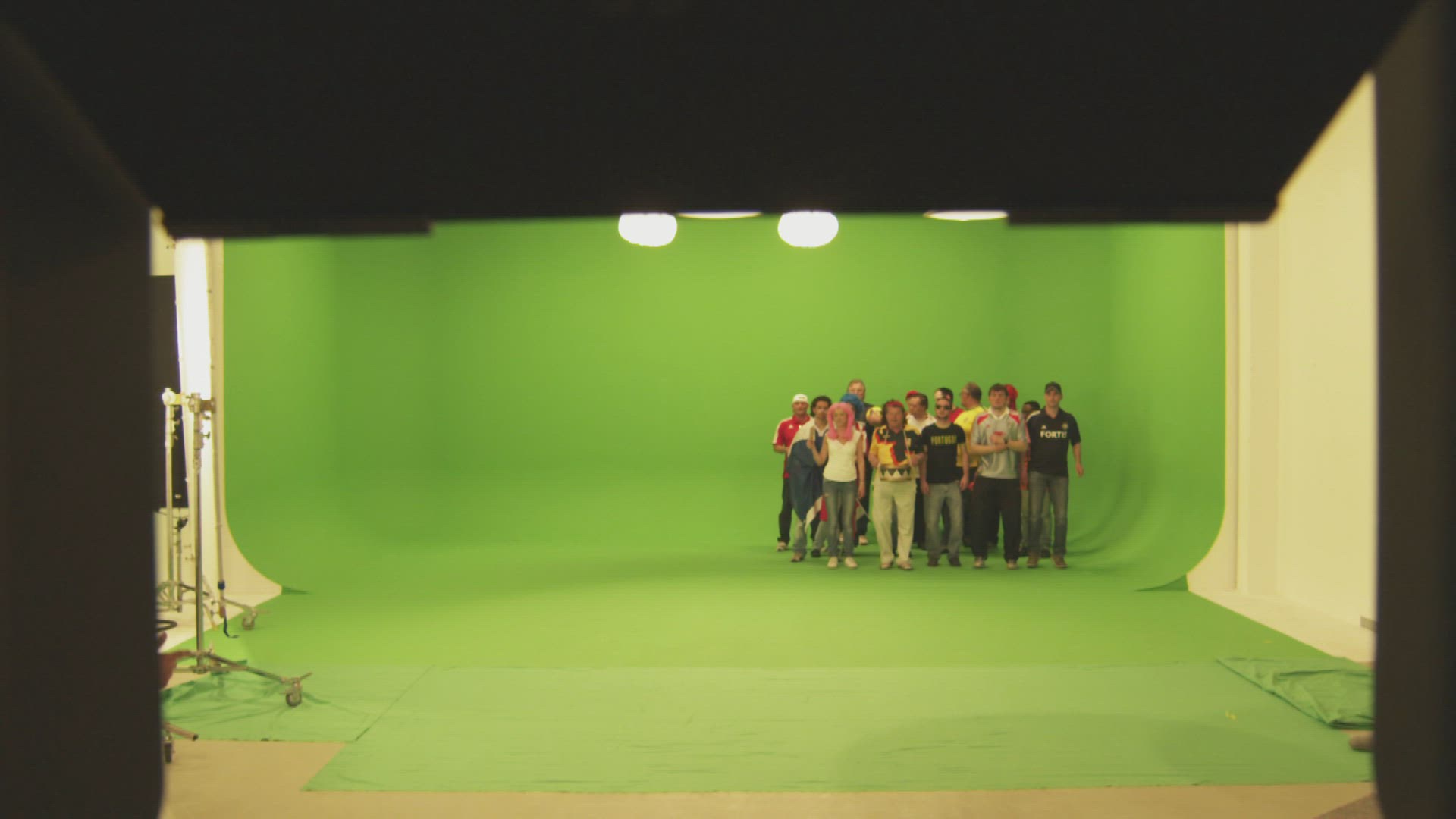 612095802 / Group of People / Football Fan / Compositing
