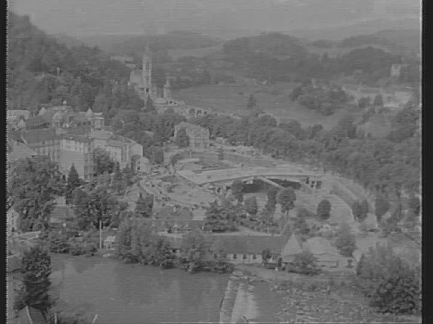 447612687 / Pilgrimage / Lourdes / France / 1957