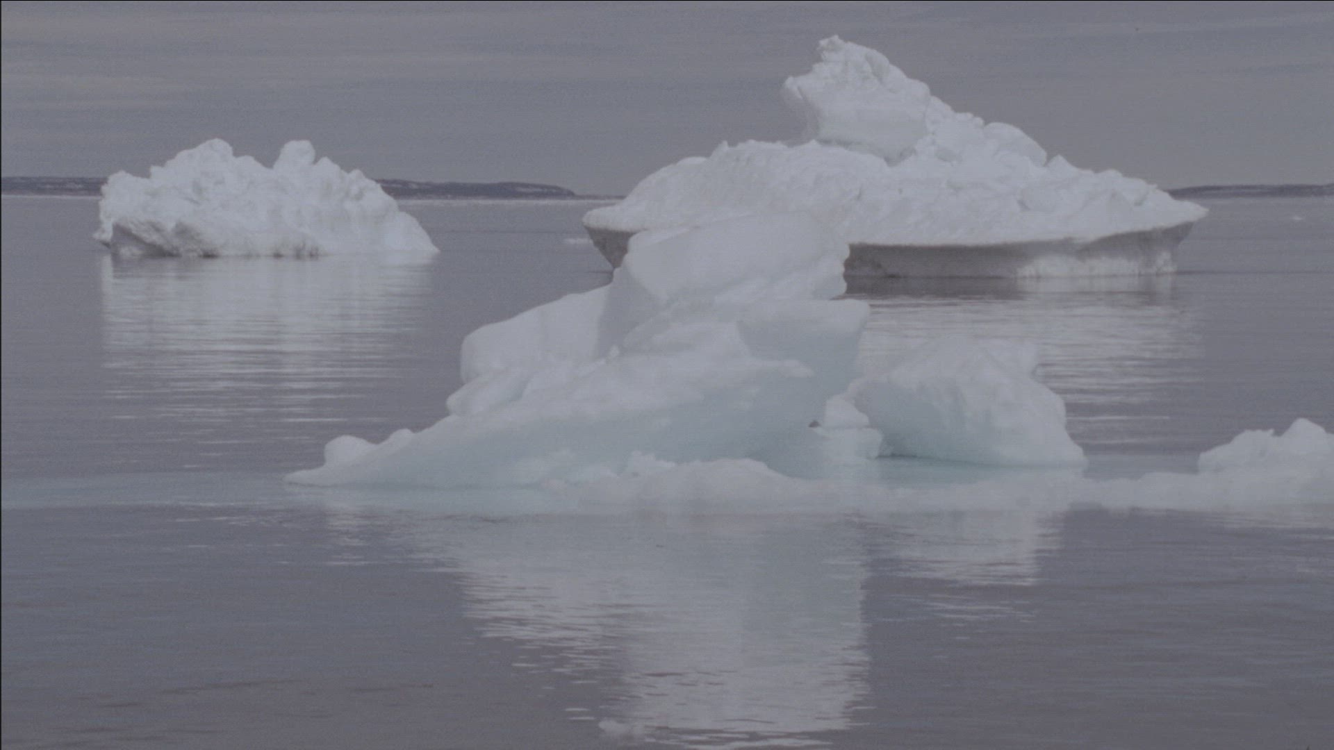 255270188 / Ice-floe / Arctic Ocean / Arctic