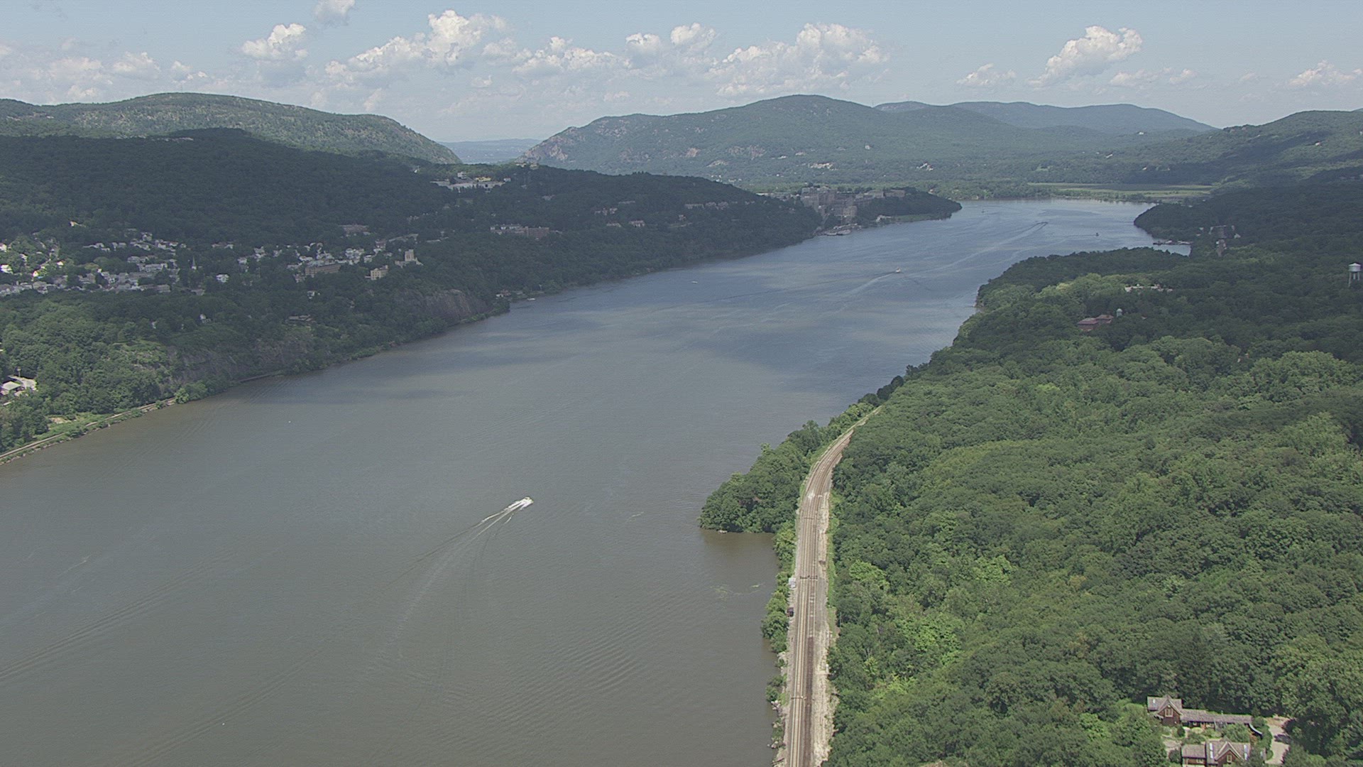 375825525 / Hudson River / New York State / USA / Aerial