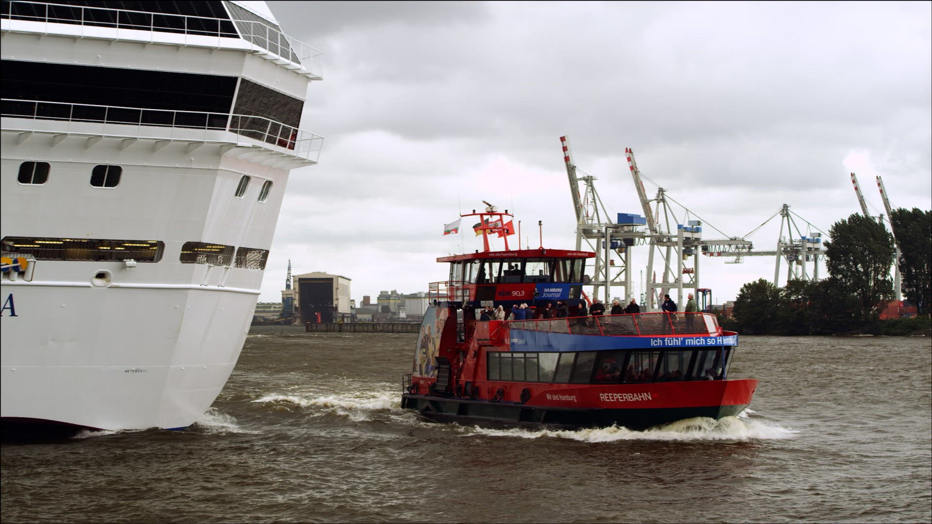 732381342 / Excursion Ship / Harbor / Hamburg