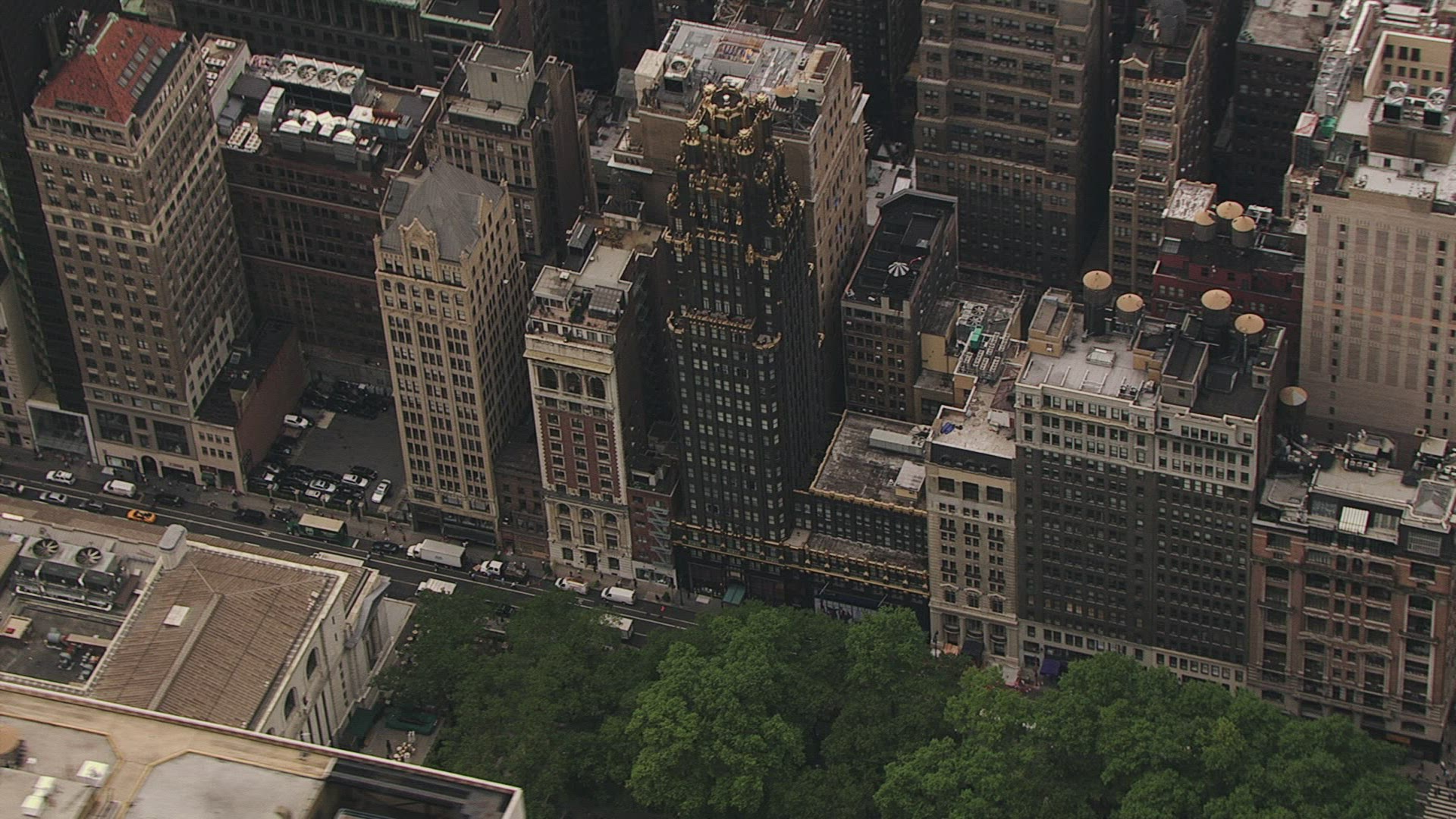 132086590 / Midtown Manhattan / New York City / USA / Aerial
