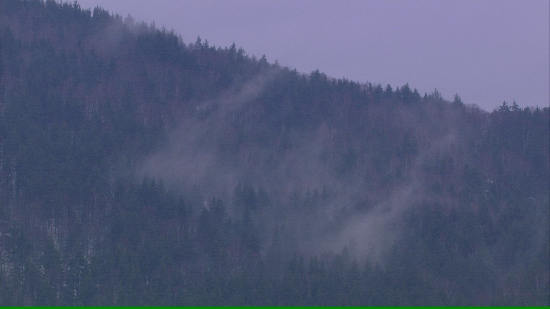 127219397 / Fog / Ural Mountains / Russia / Timelapse