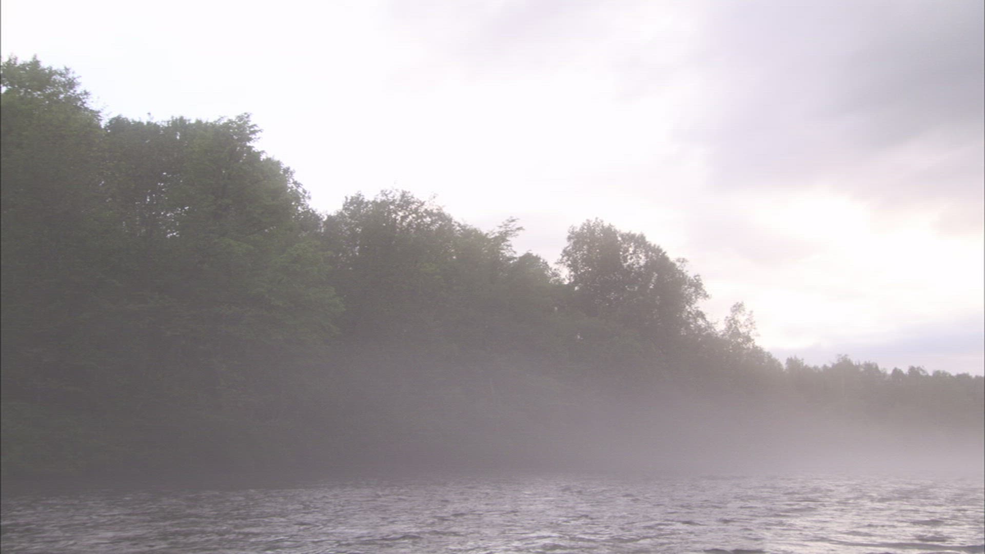 933804702 / River / Fog / Ussuri / Russia