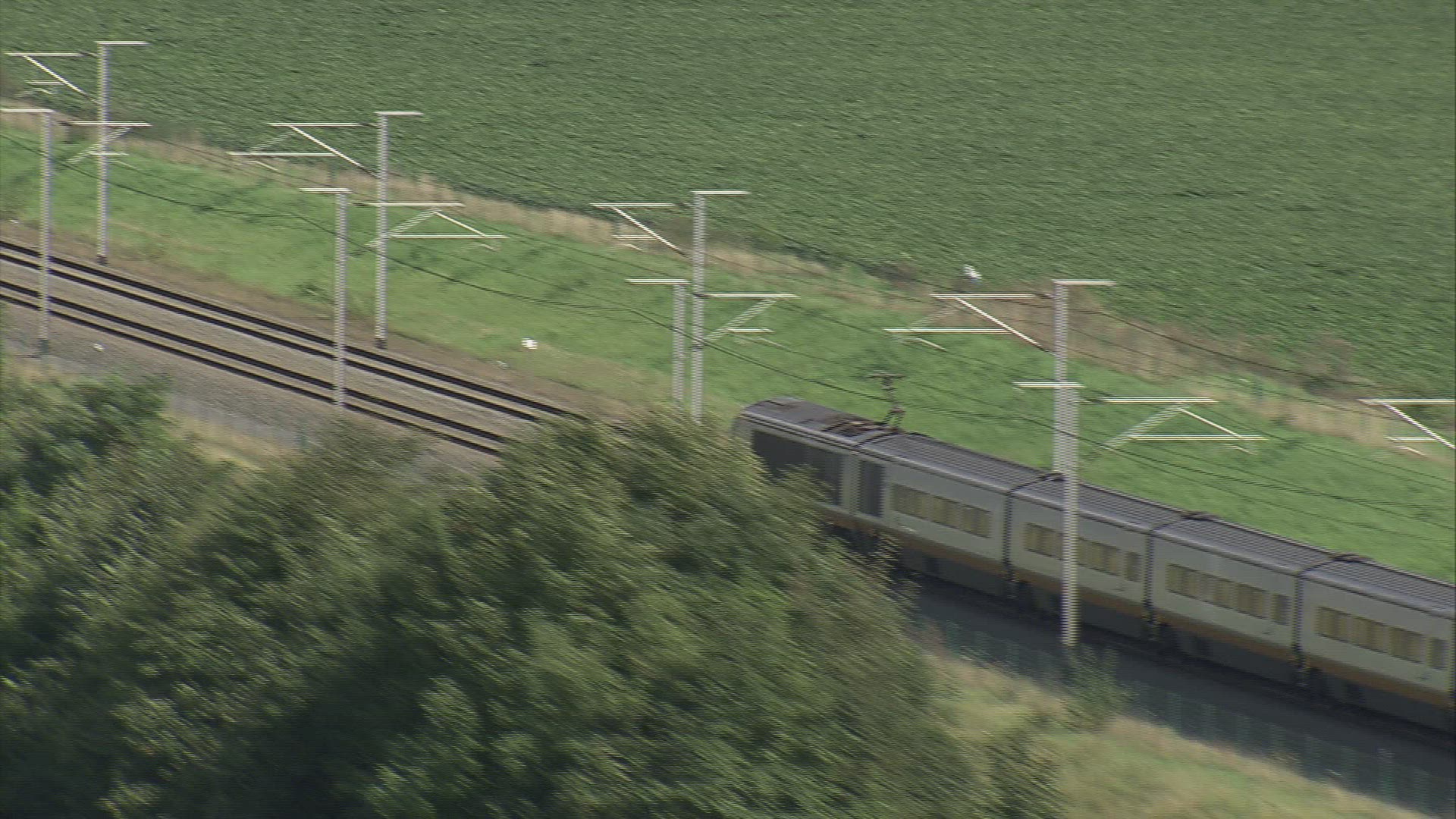 418135122 / High-speed Train / Belgium / Aerial