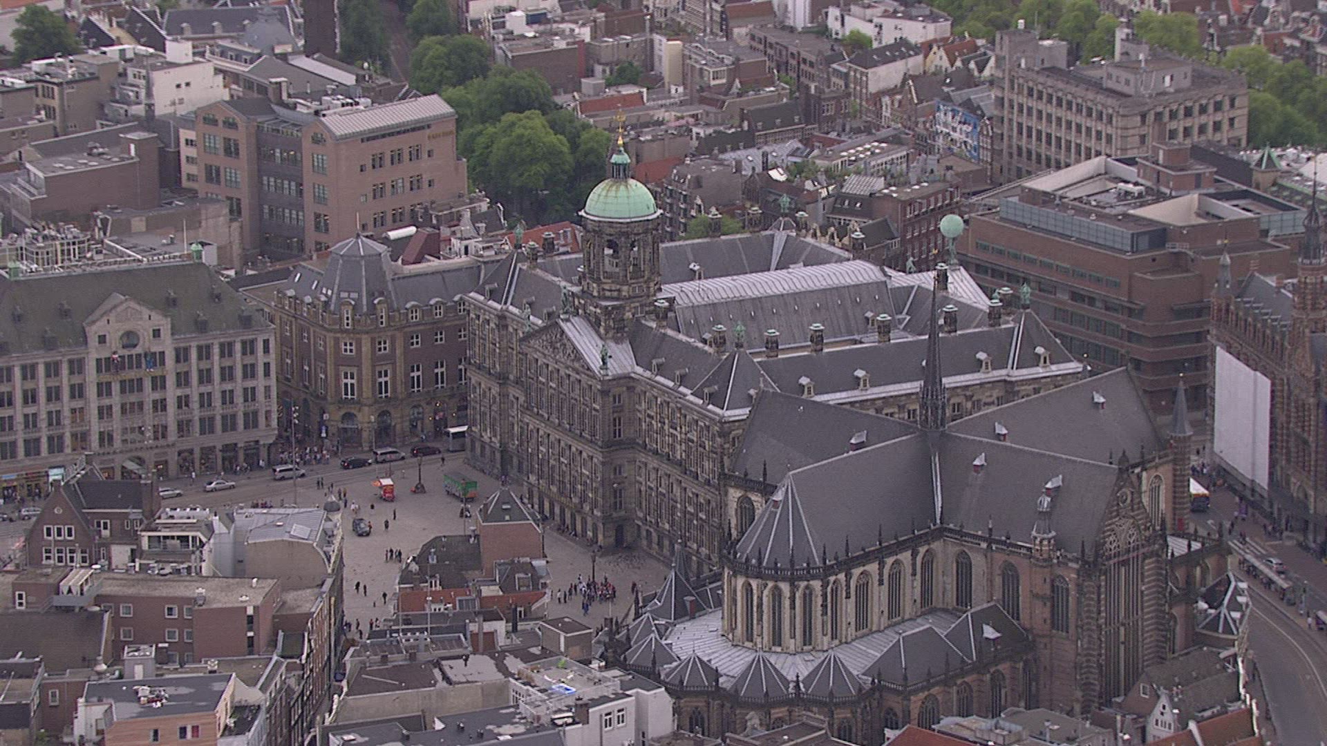 968516370 / Amsterdam / Netherlands / Aerial